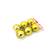 Набор шаров SY15-02/SY16-02 золотые блестящие, диаметр 6 см (6 шт) Фотография_0