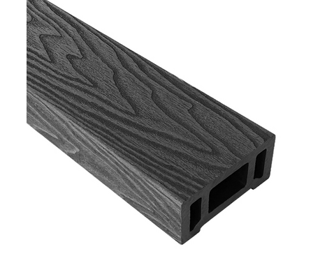 Перила EasyDecking Wood-X 90х45х3010 мм, черное дерево 3D Фотография_0