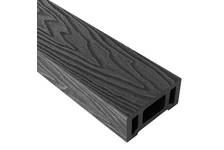 Перила EasyDecking Wood-X 90х45х3010 мм, черное дерево 3D