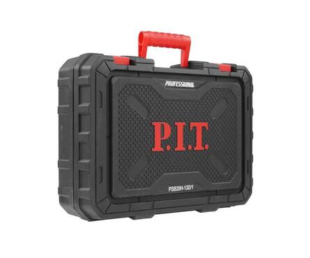 Дрель-шуруповерт бесщеточный ударный 20 В 1 шт Li-ion акк. 2 Ач, 75 Нм, з.у. кейс PSB20H-13D/1 P.I.T Фотография_4