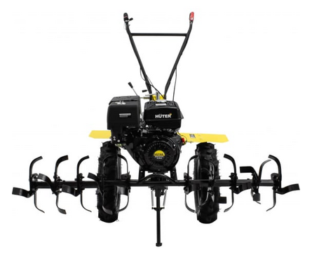 Мотоблок 9.56 кВт, 13 л.с, бак 6 л, 2 вперед/1 назад вал отбора мощности MK-13000P HUTER Фотография_2