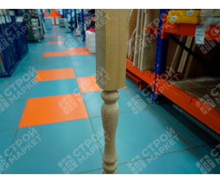 Балясина Точёная 40х40х900 мм сорт А хвоя Фотография_3