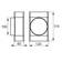 Тройник ПВХ для плоских каналов с выходом на фитинг 60х120/d 100 мм белый ЭВЕНТ Фотография_3