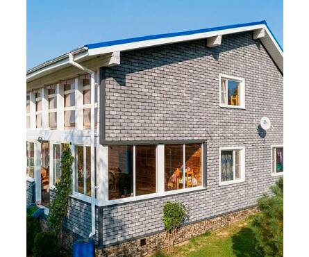 Фасадная плитка HAUBERK Камень сланец 2.2 м²/уп ТЕХНОНИКОЛЬ Фотография_1