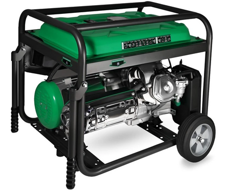 Генератор бензиновый 8.0 кВт 220 В бак 25 л с электрическим стартером колеса+ручки 9000S ELECTROLITE Фотография_4