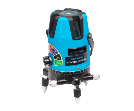 Лазерный нивелир INSTRUMAX Constructor 4D, до 70/20 м, 1,65 кг Фотография_0