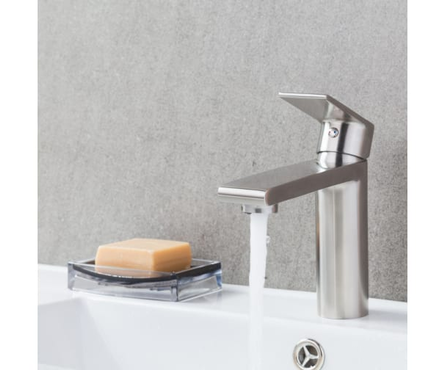 Смеситель для умывальника G1099-20 35к нерж. сталь, литой, сатин GAPPO Фотография_2