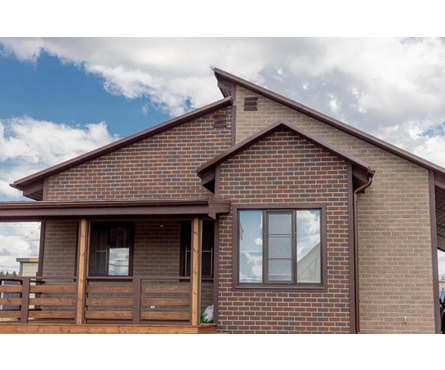 Фасадная плитка HAUBERK Кирпич баварский 2 м²/уп ТЕХНОНИКОЛЬ Фотография_3