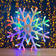 Фигура Снежинка мультиколор свечение, диаметр 40 см, 30 LED, 220V, контроллер, 8 режимов Фотография_1