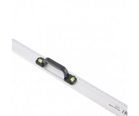 Линейка-уровень MATRIX MASTER, 1000 мм, металлическая, пластмассовая ручка 2 глазка  Фотография_0