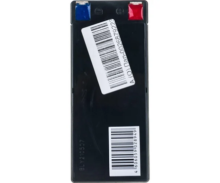 Аккумуляторная свинцово-кислотная батарея 12 Ач, 12 В для генераторов с электрическим стартером HUTER Фотография_3