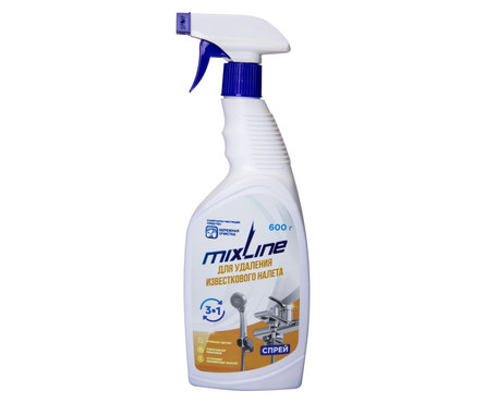 Средство для удаления известкового налета спрей 600 г MIXLINE Фотография_0