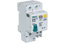 Выключатель автоматический дифференциального тока 1П+Н 10А 30 мА тип AC ДИФ-101 15156SE