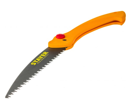 Ножовка по дереву STAYER Cobra CAMP 160 мм, для быстрого реза сырой древесины Фотография_1