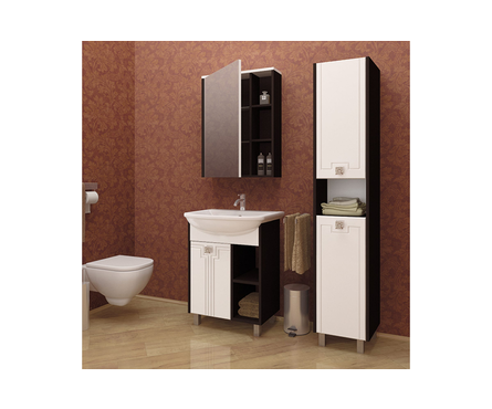 Пенал MIXLINE Боско-35 белый\венге Фотография_3