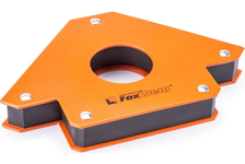 Угольник магнитный для сварки FIX-5 FOXWELD усилие до 34 кг 45°,90°,135° 