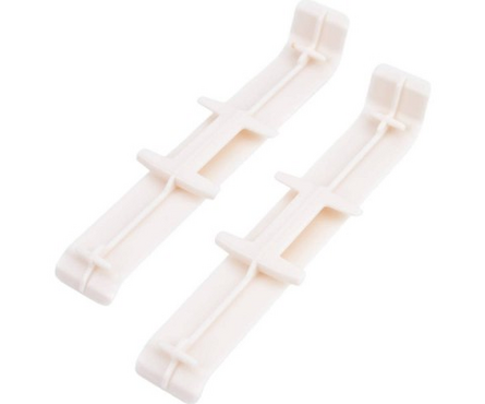 Угол ПВХ соединительный для плинтуса напольного 85 мм Кремово-белый 033 ИДЕАЛ Деконика (2 шт/флоуп) Фотография_1