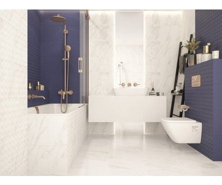 Плитка облицовочная Сапфир синяя низ 02 200х300х7 мм 1-й сорт Фотография_1