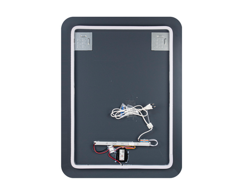 Зеркало 600х800 мм Прямоугольное сенсорный выключатель светодиодная внутренняя подсветка САНАКС Фотография_3