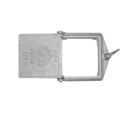 Дверка для печи поддувальная ДП-1 130х140 мм РЛК Фотография_1