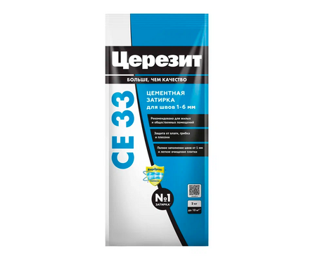 Затирка ЦЕРЕЗИТ CE33 роса 2 кг Фотография_1