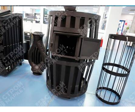 Печь банная Витязь 18 с закрытой камерой БЕРЕЗКА Фотография_3