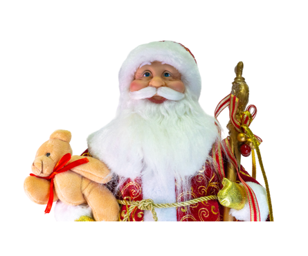 Фигурка новогодняя 43 см Дед Мороз Фотография_2