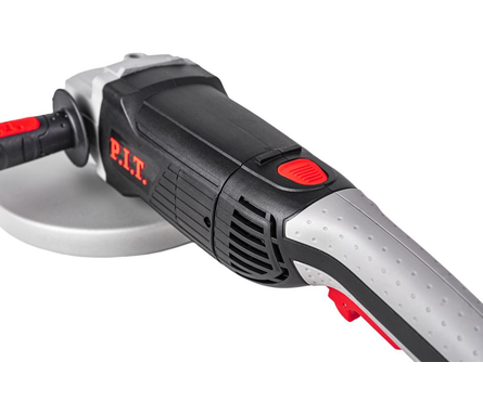 УШМ 230 мм 2300 Вт, 6300 об/мин, плавный пуск, поворотная ручка PWS230-D2 P.I.T. Фотография_2