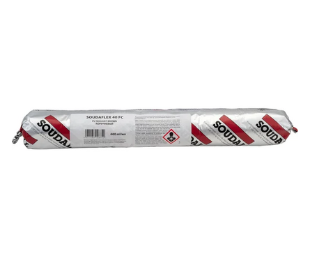 Герметик полиуретановый SOUDAL Soudaflex 40 FC 600 мл коричневый  Фотография_2