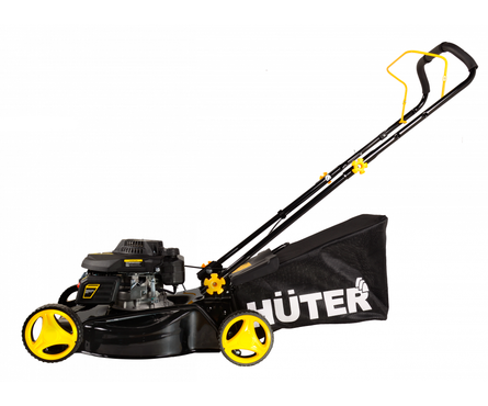 Газонокосилка бензиновая несамоходная 4.0 л.с 46 см/25-70 мм травосборник 60 л GLM-4.0 HUTER Фотография_1