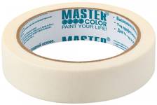 Лента малярная MASTER СOLOR бумажная, термостойкость до 80°C, 24 мм х 25 м