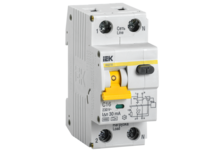 Выключатель автоматический дифференциального тока 1П+N 16А 30мА тип C АВДТ-32 IEK