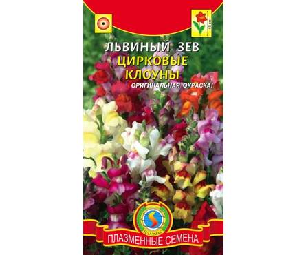 Семена Львиный зев Цирковые клоуны 0,05 г (Плазменные семена)  Фотография_0