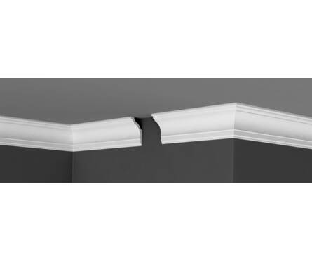 Плинтус потолочный экструдированный П10 40x70x2000 мм Де-Багет Фотография_1