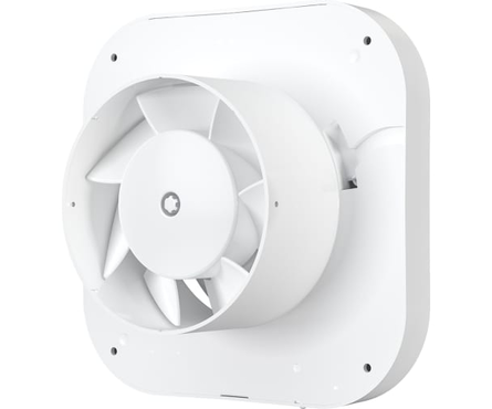 Вентилятор осевой вытяжной d 100 мм белый DISC 4 ERA Фотография_2