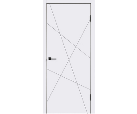 Дверь белый RAL 9003 Scandi S (700 мм, 2000 мм, 40 мм, эмаль) Фотография_0