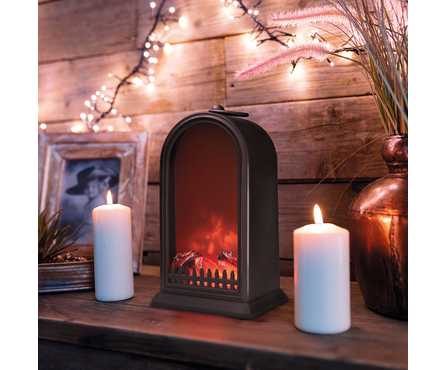 Светильник светодиодный Neon-Night «Камин Фьюжн» эффект живого огня Фотография_3