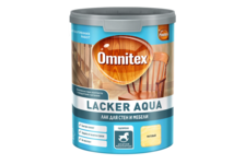 Лак для дерева мебели и посуды PINOTEX OMNITEX Lacker aqua 10 матовый 1 л