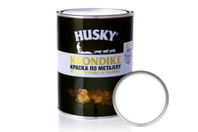 Краска по ржавчине 3 в 1 матовая белая HUSKY Klondike RAL9003 0.9 л