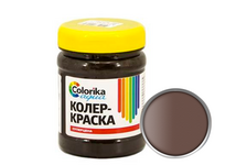 Колер-краска коричневый темный COLORIKA AQUA 0.5 кг