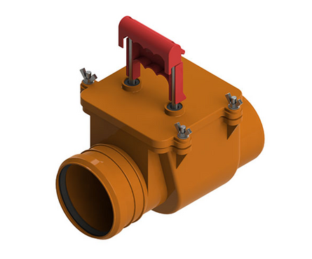 Обратный клапан 110 (рыжий) Фотография_1