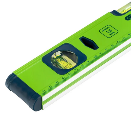 Уровень 400 мм алюминиевый УС-1.0-400 фрезерованный 3 глазка СИБРТЕХ Фотография_2