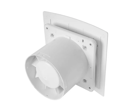 Вентилятор осевой вытяжной d 100 мм белый 100Т TURBO ЭВЕНТ Фотография_1