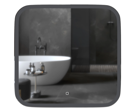 Зеркало 700х680 мм Стив сенсорный выкл. светодиод. подсветка MIXLINE Фотография_2