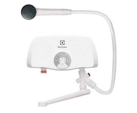 Водонагреватель проточный Electrolux SMARTFIX 2.0 TS 3.5 кВт кран+душ Фотография_1