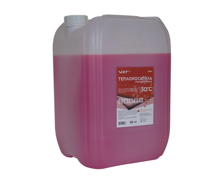 Теплоноситель VRT-30 30 кг этиленгликоль розовый Фотография_0