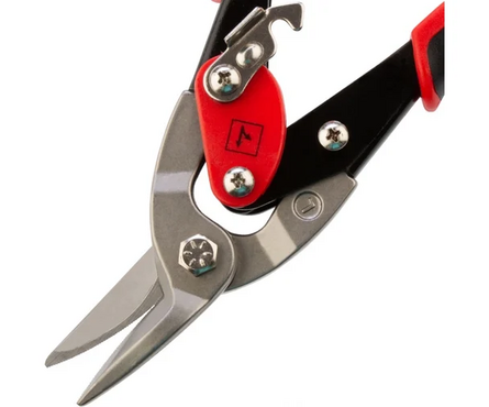 Ножницы по металлу 250 мм левый рез, 2-х компонентные рукоятки, сталь CrMo PRO MATRIX Фотография_3