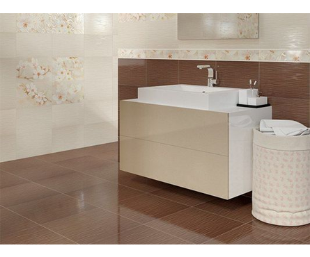 Бордюр Сакура коричневый 01 400х75х8 мм 1-й сорт Фотография_1