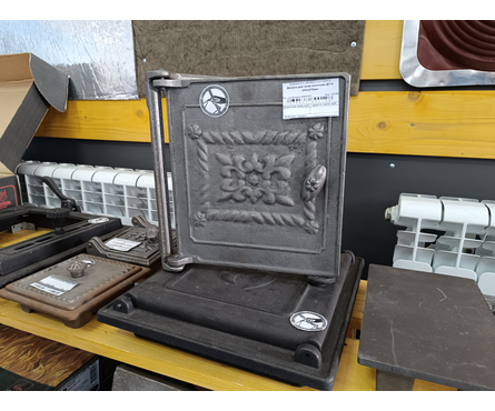 Дверка для печи топочная ДТ-4 250х270 мм Фотография_1