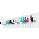 Вешалка настенная пианино 16 крючков разноцветных 60х14.5х1.9 см белая ВЕНА Фотография_0